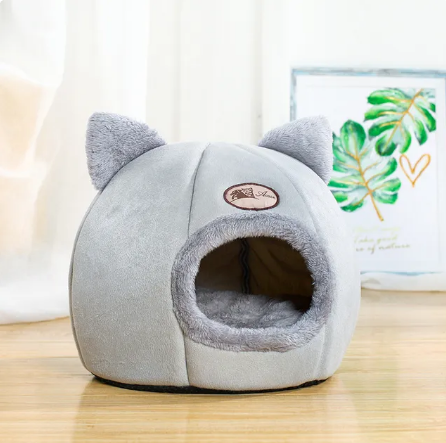 Casinha Iglu para PETs, Ninho Fofinho e Aconchegante para animais.