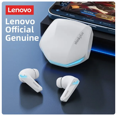 Fones de Ouvido Sem Fio Lenovo-GM2 Pro Bluetooth 5.3, Auriculares Esportivos, Jogos, Auscultadores De Música.